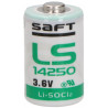 SAFT LS 14250 - Bateria 1/2 AA, 3.6V, 1.2 Ah