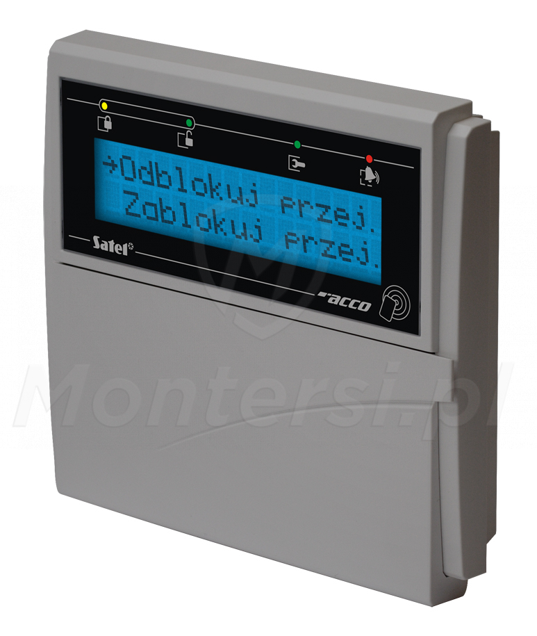 ACCO-KLCDR-BG - Manipulator z czytnikiem zbliżeniowym Unique 125kHz