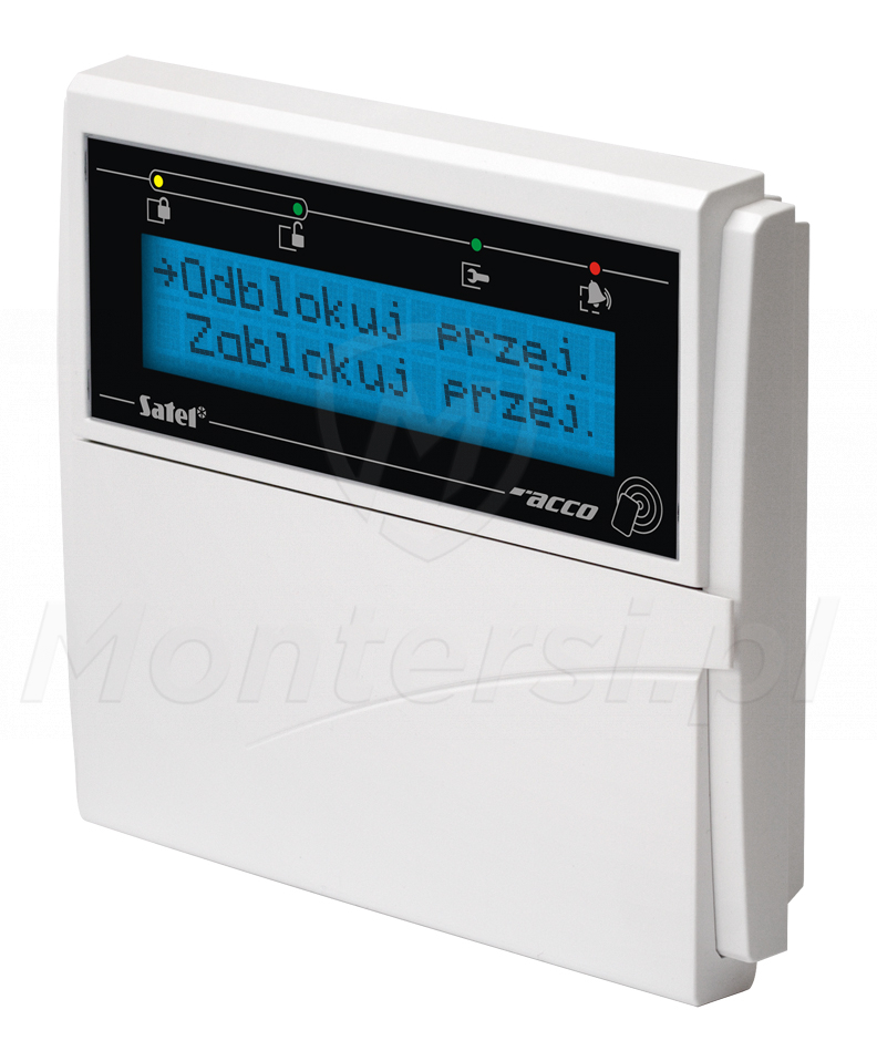 ACCO-KLCDR-BW - Manipulator z czytnikiem zbliżeniowym Unique 125kHz