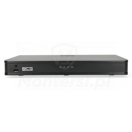 Front rejestratora IP BCS-P-NVR0802-4KE-8P-II