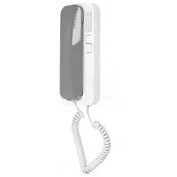 Unifon analogowy 4+n biało-szary