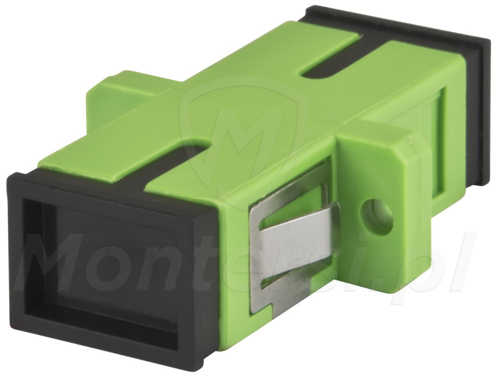 SC/APC-1SM - Adapter światłowodowy, jednomodowy SC/APC-1SM - Adapter światłowodowy, jednomodowy