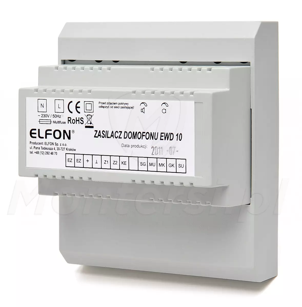 EWD-10 - Zasilacz domofonowy