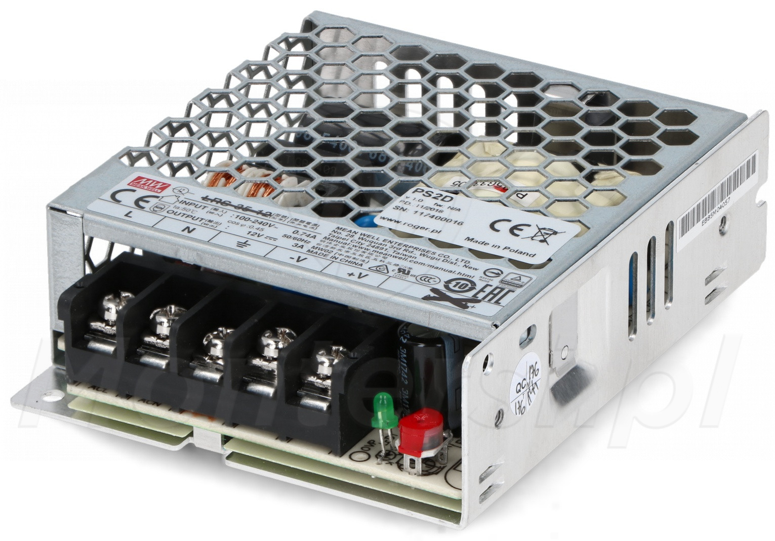 PS2D - Zasilacz KD 13.8 V, 2.6 A PS2D - Zasilacz KD 13.8 V, 2.6 A