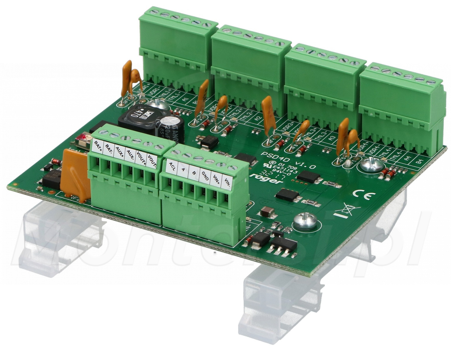 PSD4D - Dystrybutor zasilania dla 4 przejść