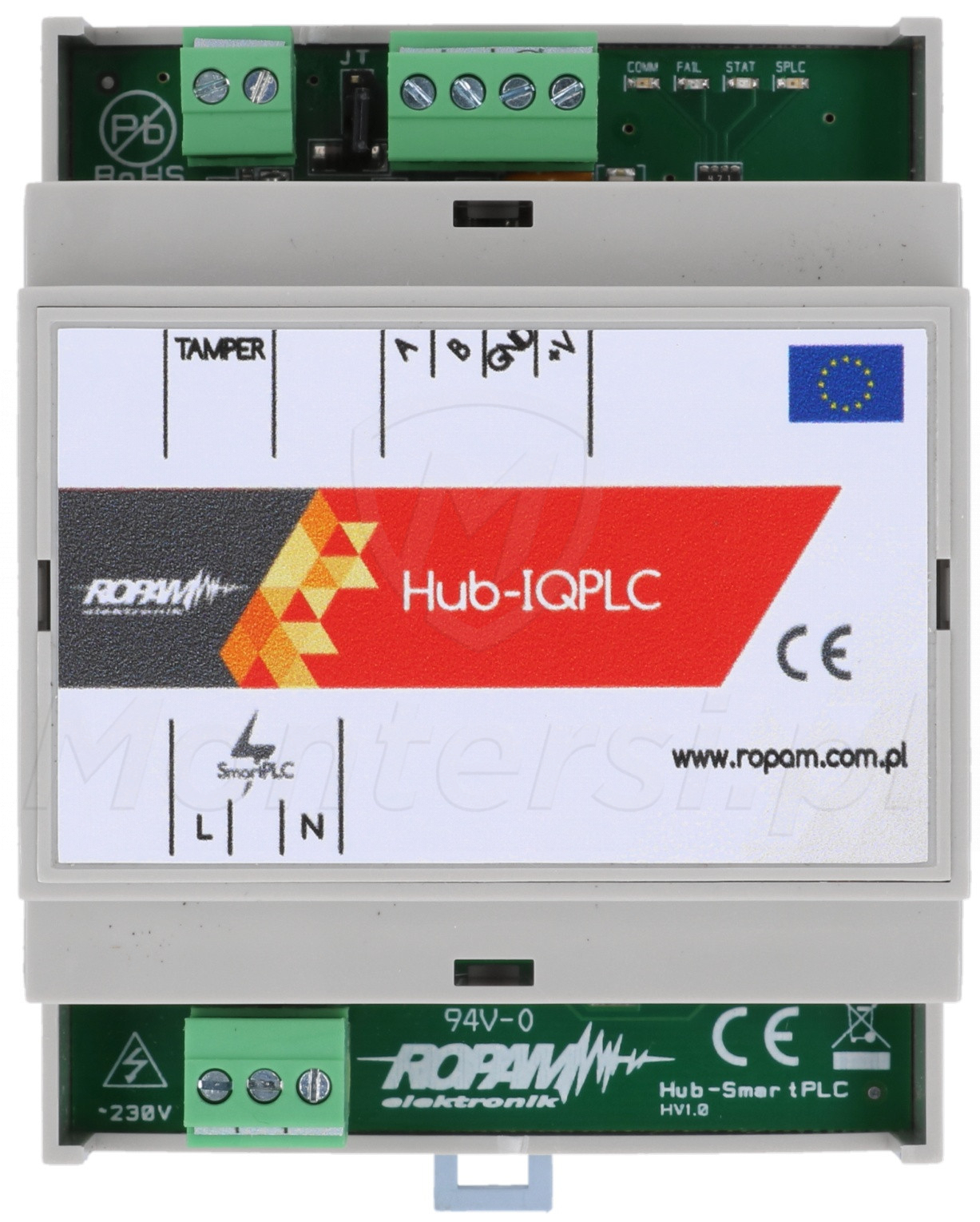 Hub-IQPLC-D4M - 8-kanałowy koncentrator