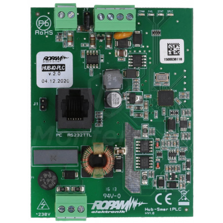 8-kanałowy koncentrator Hub-IQPLC-D4M