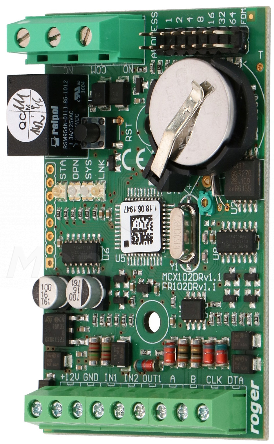 PR102DR-BRD - Moduł kontrolera dostępu PR102DR-BRD - Moduł kontrolera dostępu