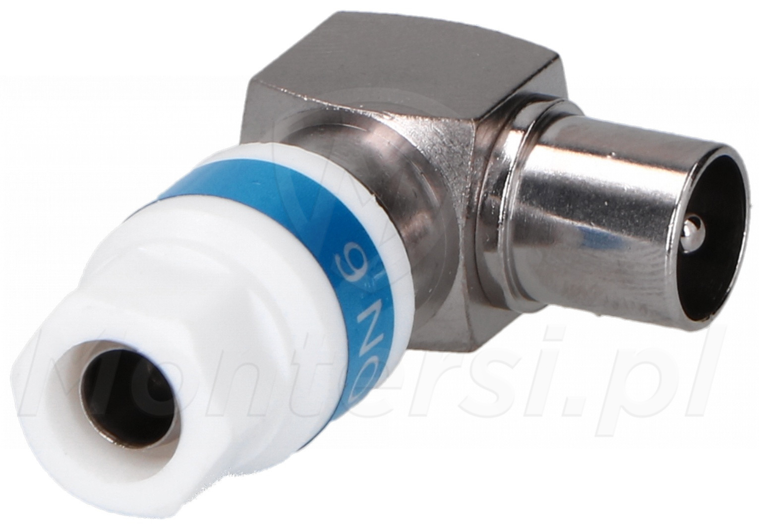 RG-6/Triset-1 - Wtyk kątowy na przewód antenowy