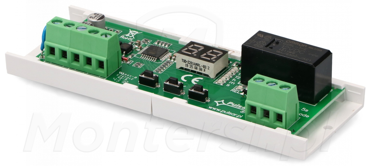 AWZ516 - Moduł przekaźnika czasowego, 18 funkcji