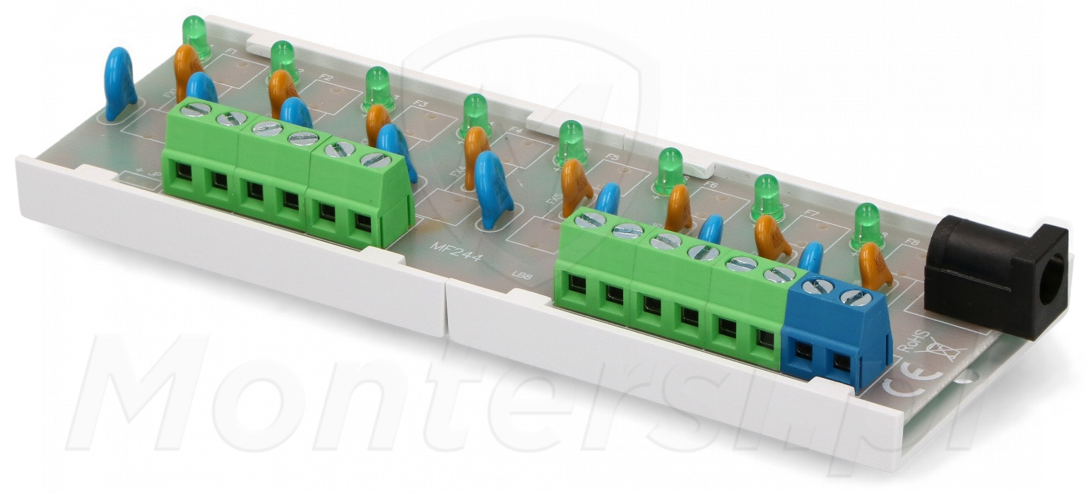 AWZ577 - Moduł bezpiecznikowy, 8x PTC AWZ577 - Moduł bezpiecznikowy, 8x PTC