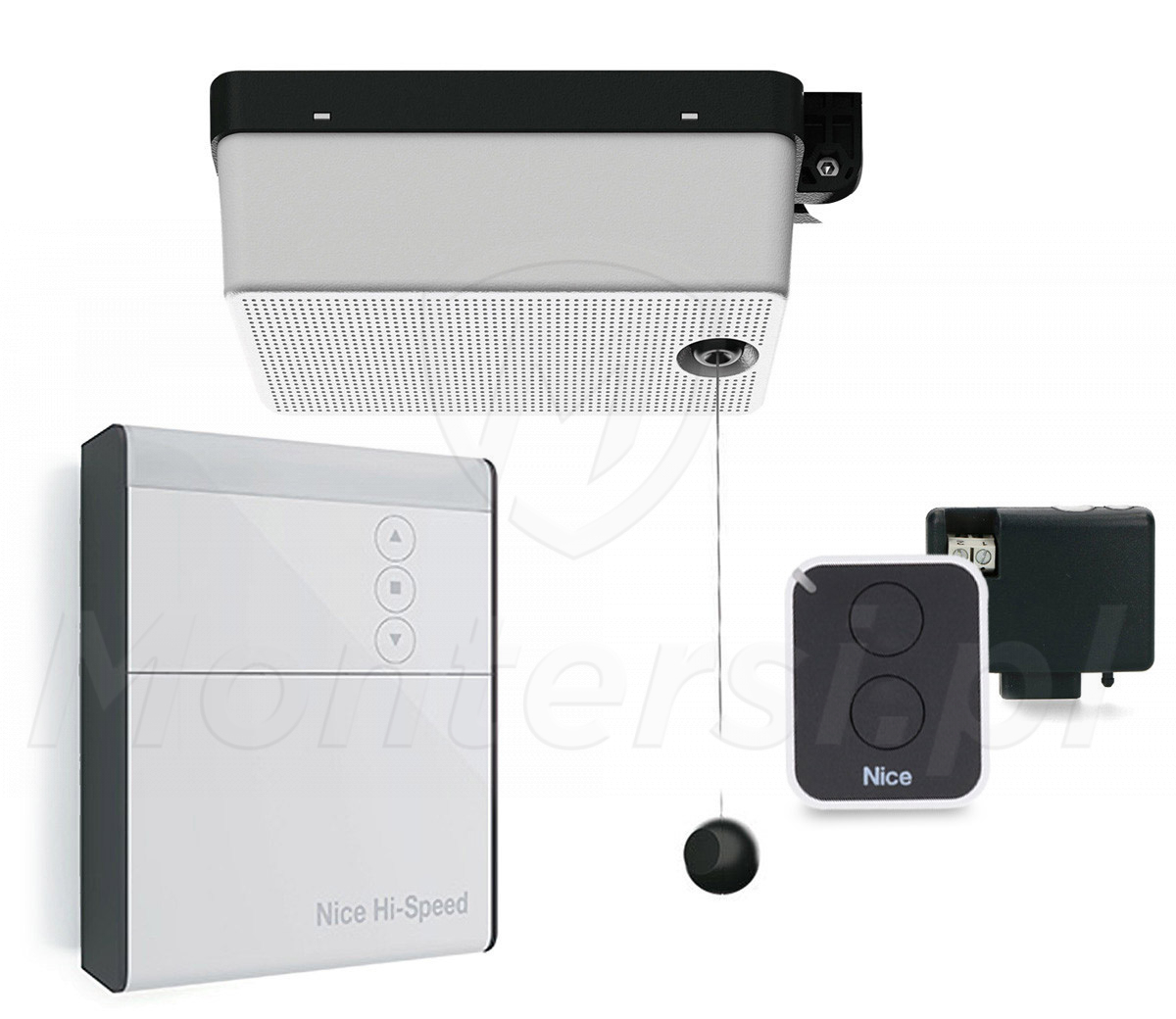 SPY 650 - Zestaw do bram garażowych 10m2 (SPY650BDKCE ON2E) SPY 650 - Zestaw do bram garażowych 10m2 (SPY650BDKCE ON2E)