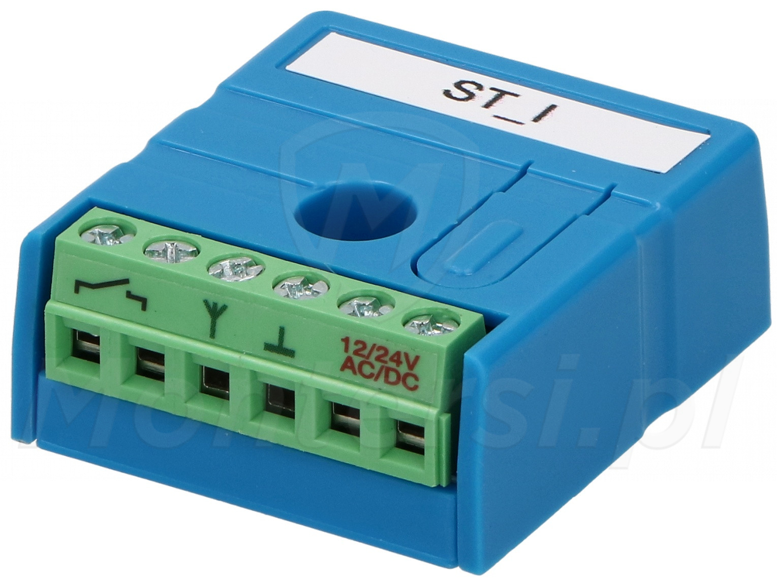 NWST1_909 -  1-kanałowy odbiornik radiowy 433.92 MHz, stałokodowy