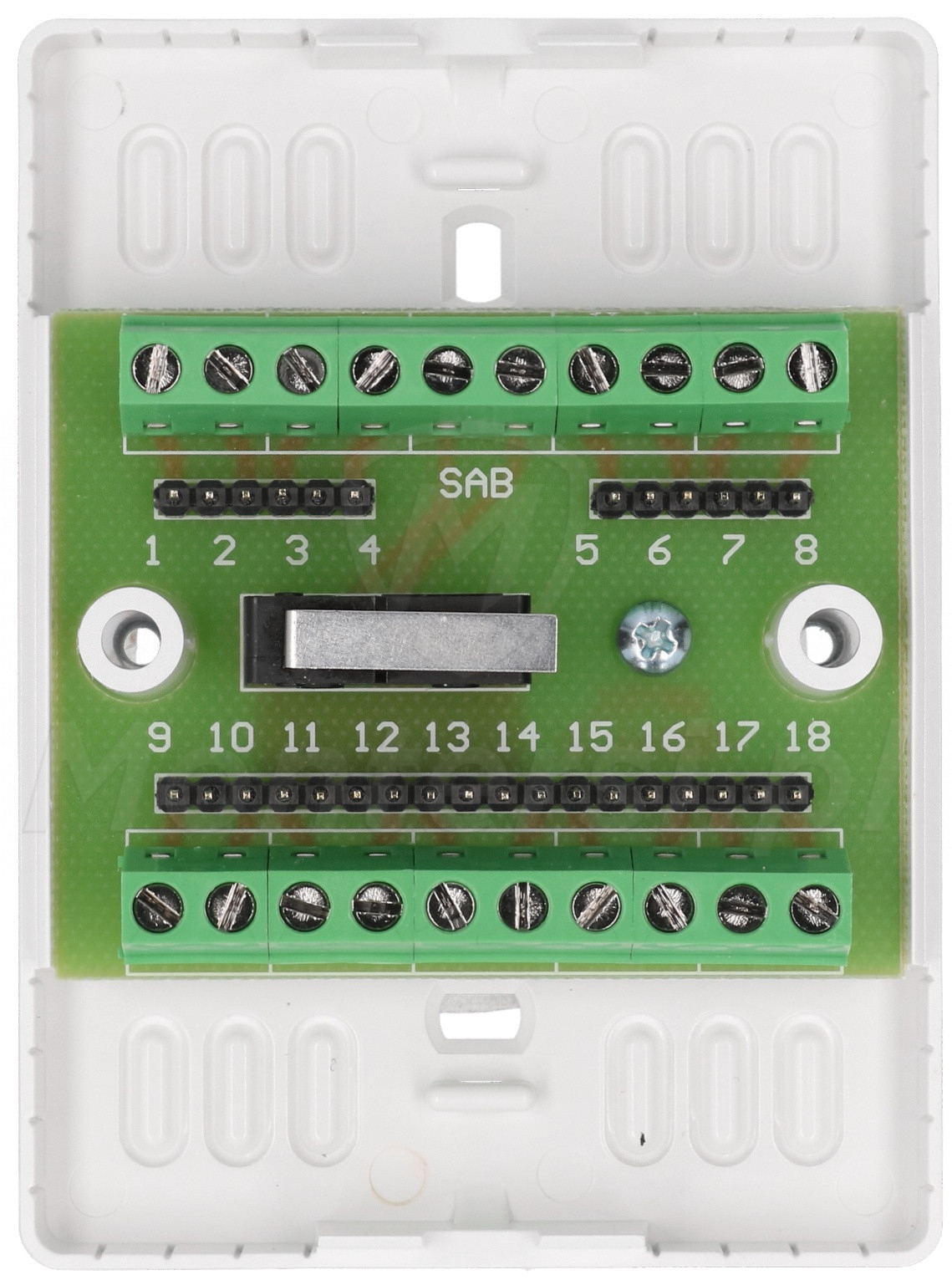 MZ-2 S - Moduł 18 zacisków montażowych