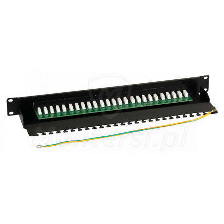 Patch panel 25 x 8P4C