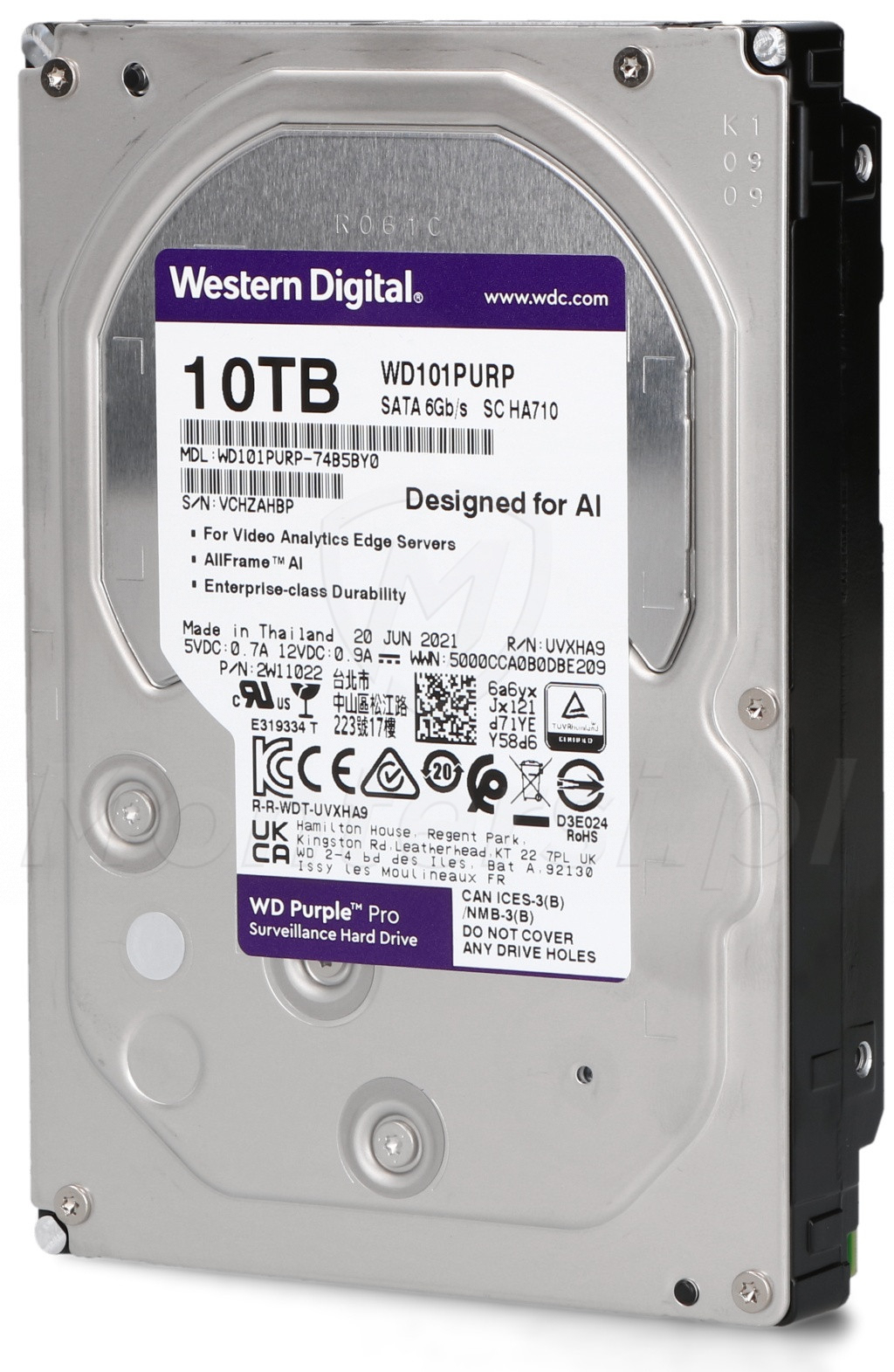Dysk twardy 10 TB WD Purple Dysk twardy 10 TB WD Purple