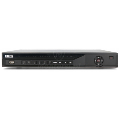 Front rejestratora IP BCS-L-NVR0802-A-4KE-8P