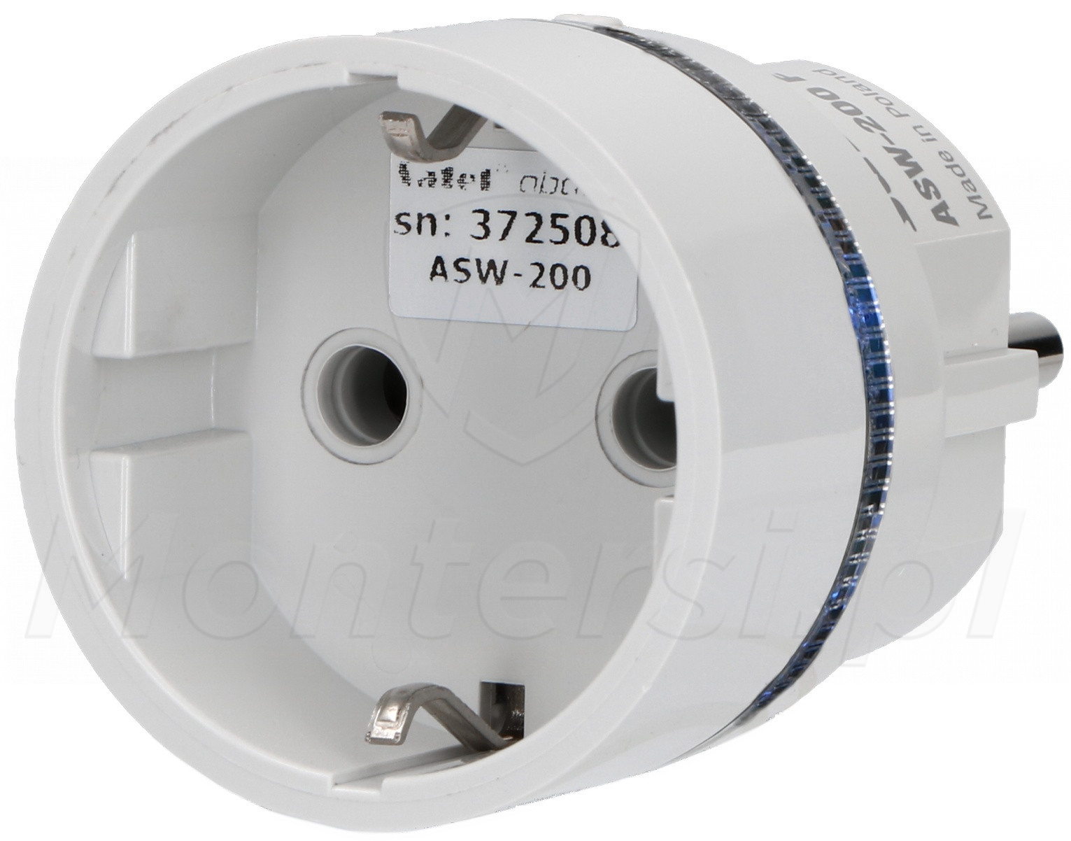 Smart Plug F-W (ASW-200 F) - Inteligentna wtyczka z gniazdem typu F, BE WAVE, ABAX 2