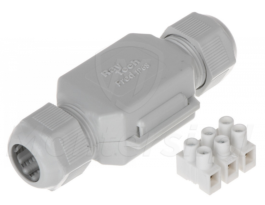 GELBOX FRED-MP - Hermetyczna mufa przelotowa, żel uszczelniający