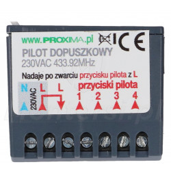 4-kanałowy pilot PD230