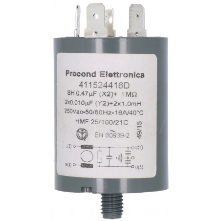 Filtr przeciwzakłóceniowy FILTEMI001.1022