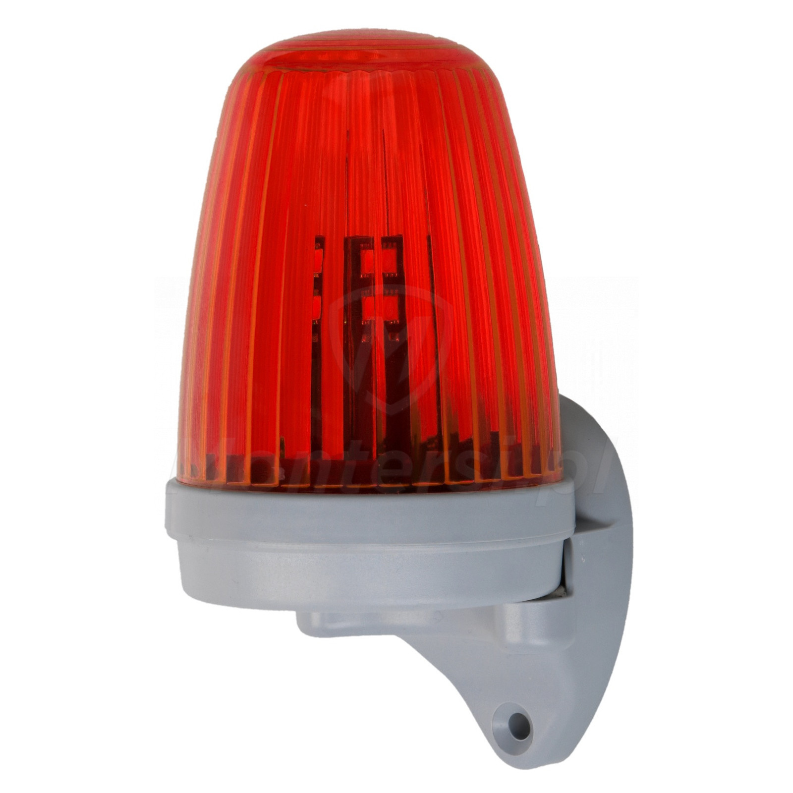 Ledunit Red - widok lampy z uchwytem