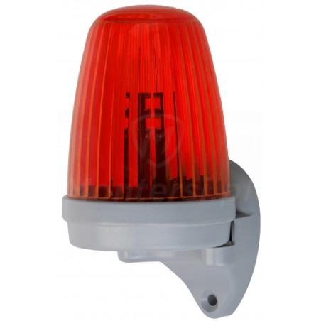 Ledunit Red - widok lampy z uchwytem