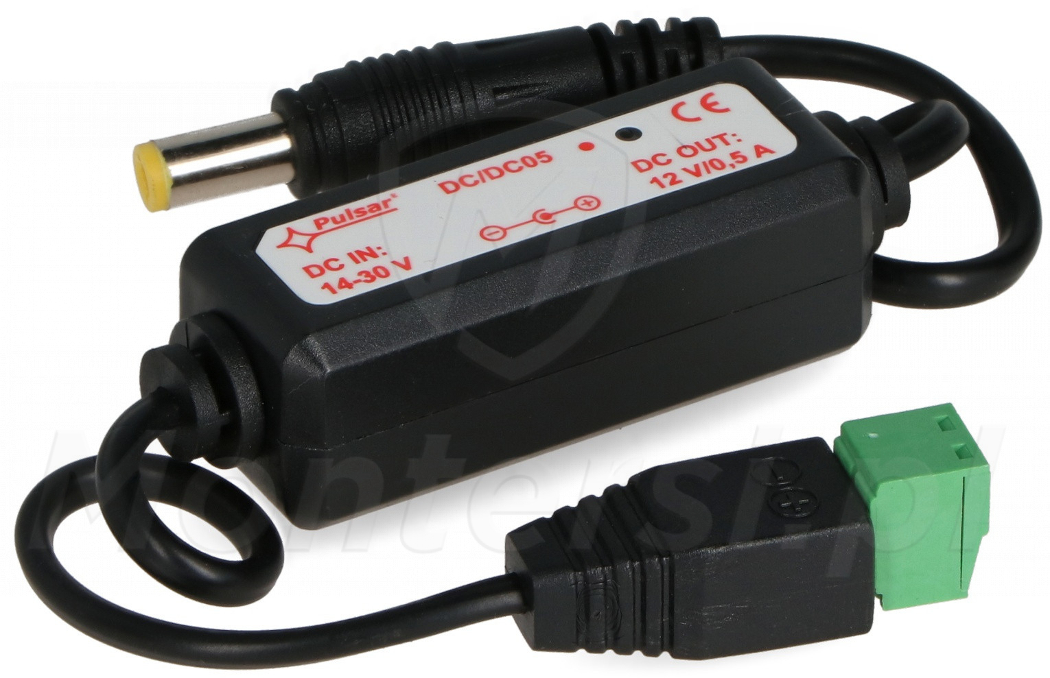 DC/DC05 - Przetwornica obniżająca napięcie, 0.5 A DC/DC05 - Przetwornica obniżająca napięcie, 0.5 A