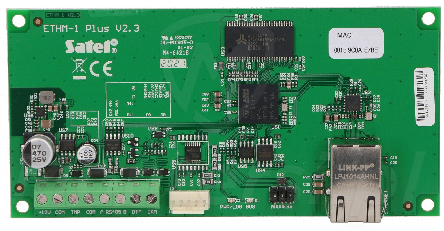ETHM-1 Plus - Moduł ethernetowy SATEL
