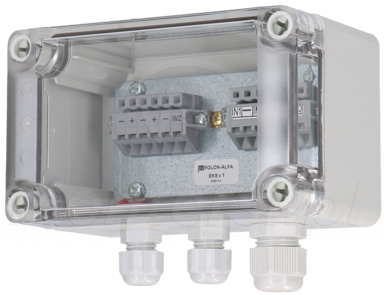 1xEKS - Obudowa dla jednego elementu EKS-4001