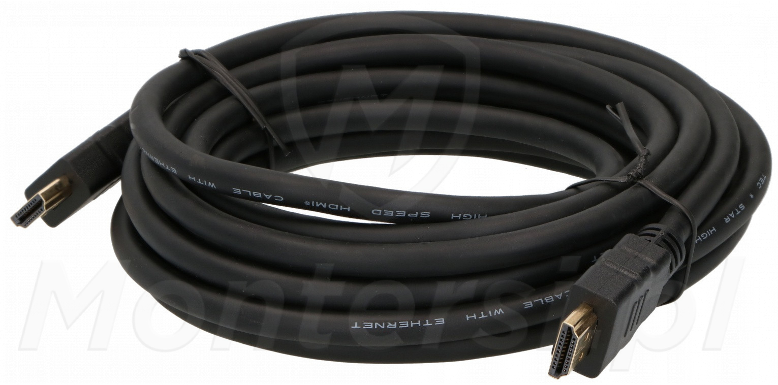 Patchcord HDMI v2.0, dł. 5 m Patchcord HDMI v2.0, dł. 5 m