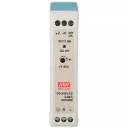 Front zasilacza DIN MDR-20-24