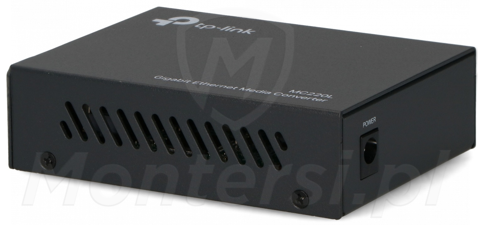 MC220L v4 - Media konwerter UTP - jednomodowy, wielomodowy