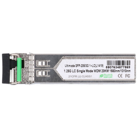 Góra modułu SFP-205/3G LC