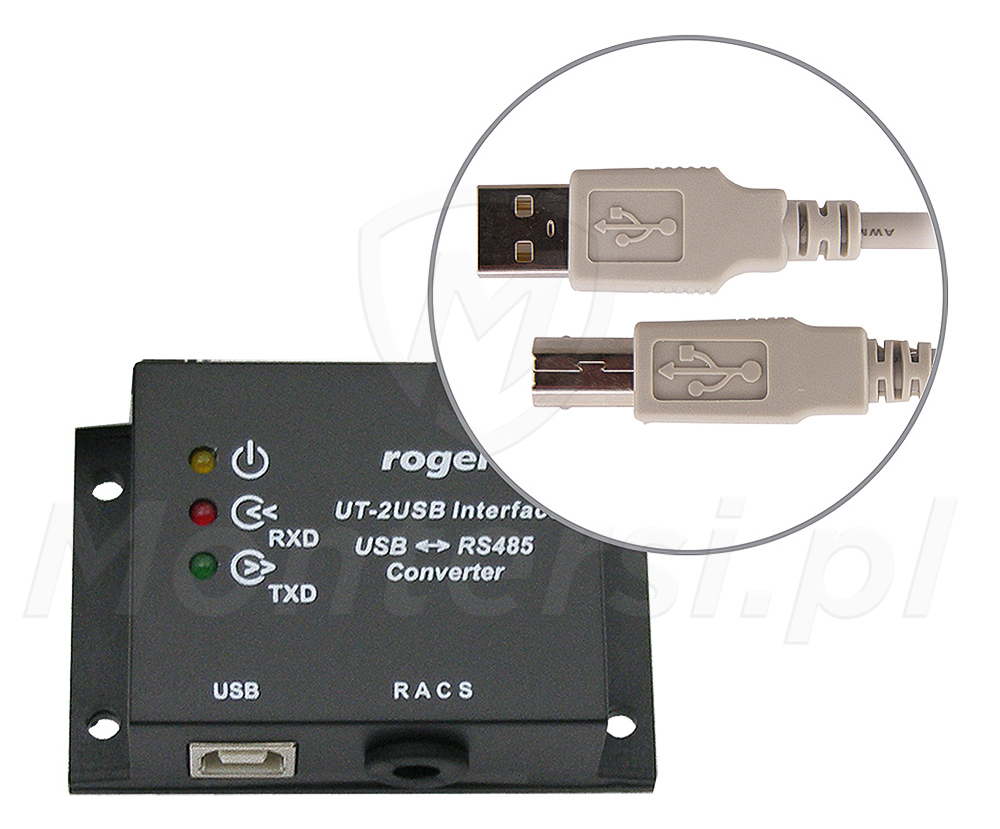 UT-4 - Interfejs RS485,RS232, RS422 - ethernet