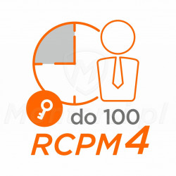 RCPM4-100 - Klucz licencji RCP Master 4, 100 pracowników