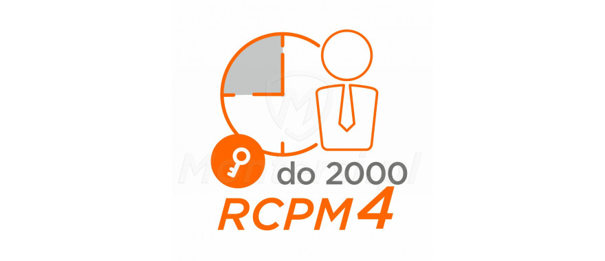 RCPM4-2000 - Klucz licencji RCP Master 4, 2000 pracowników