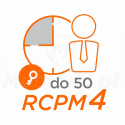 RCPM4-50 - Klucz licencji RCP Master 4, 50 pracowników