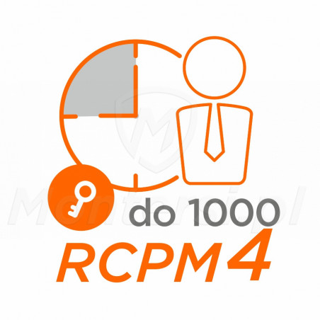 RCPM4-1000 - Klucz licencji RCP Master 4, 1000 pracowników