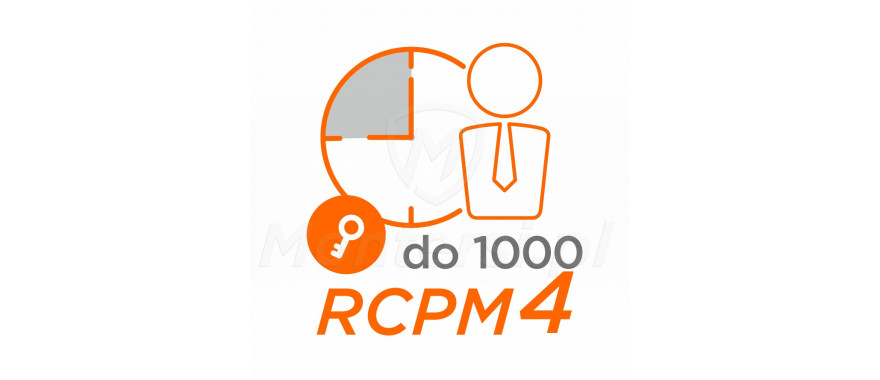 RCPM4-1000 - Klucz licencji RCP Master 4, 1000 pracowników