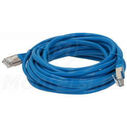 Niebieski patchcord FTP 5e dł. 5 m