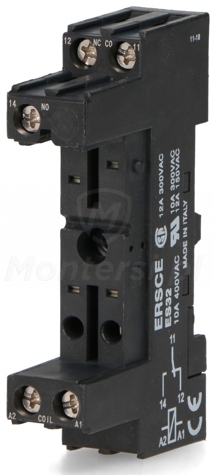 GZ96/ES32 BL - Gniazdo przekaźnika na szynę DIN35