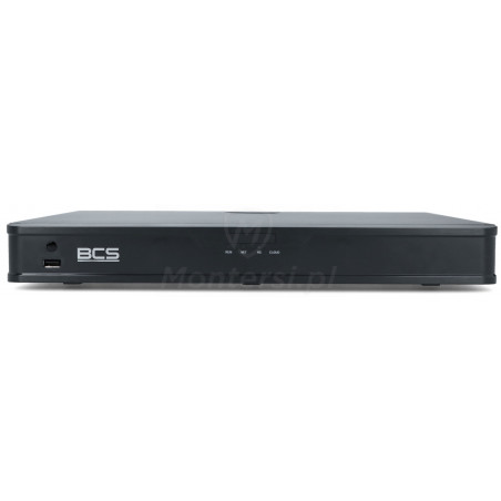 BCS-P-NVR1602-4KE-II - Front rejestratora