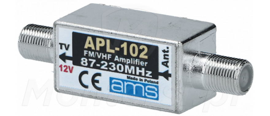 Wzmacniacz antenowy APL-102 25 DB
