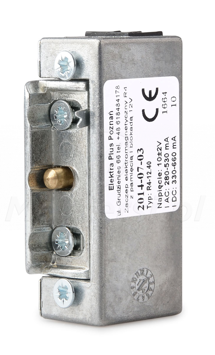 R4 - Elektrozaczep z pamięcią i blokadą