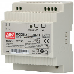 Zasilacz 12V DC DR-60-12