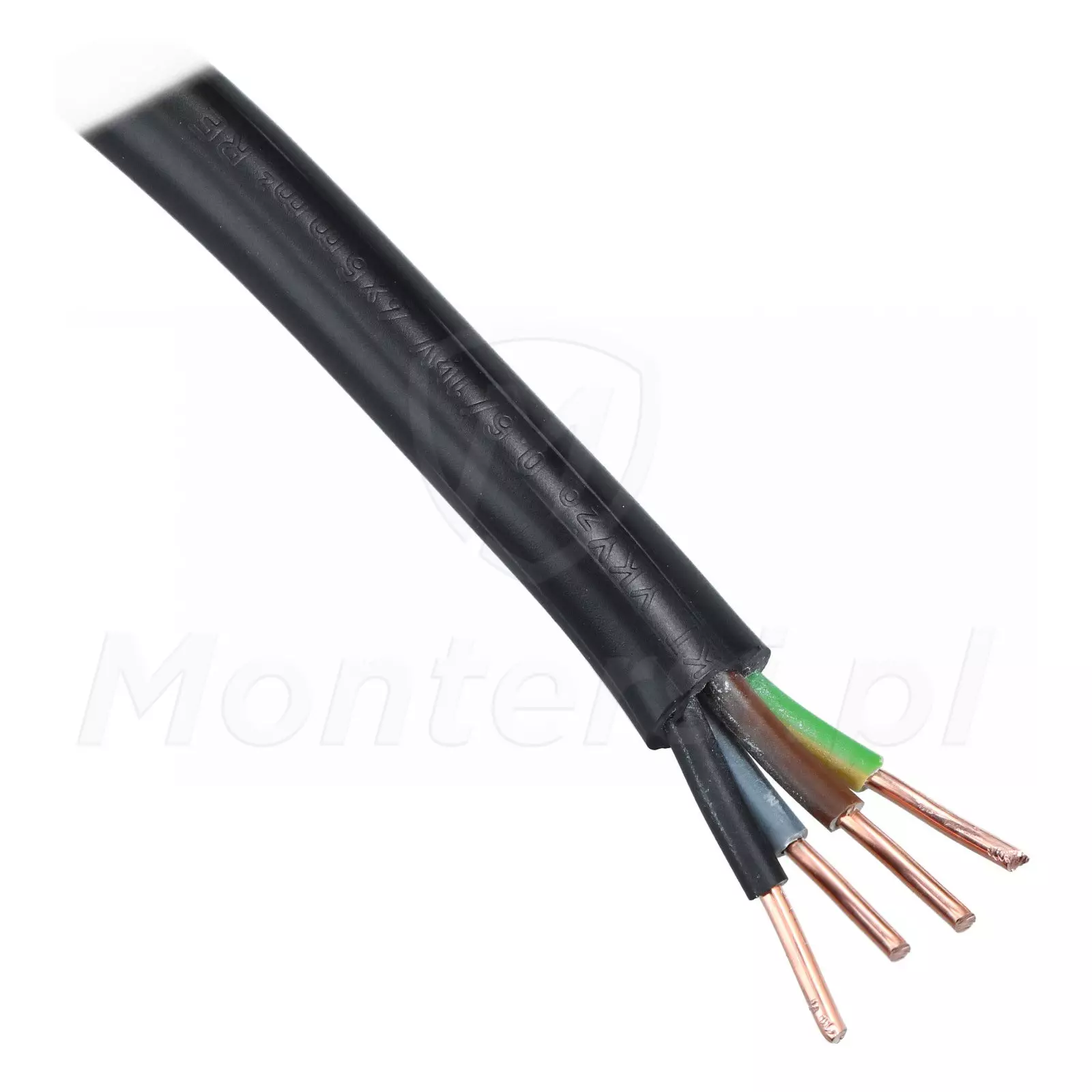 YKY 4x6 żo 0.6/1kV
