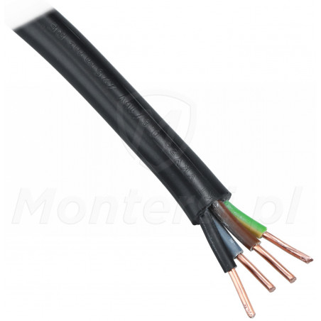YKY 4x6 żo 0.6/1kV