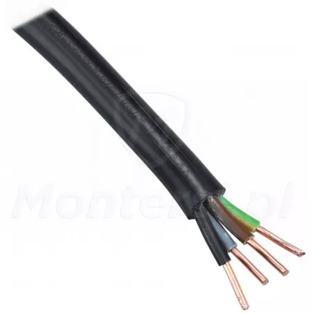 YKY 4x6 żo 0.6/1kV