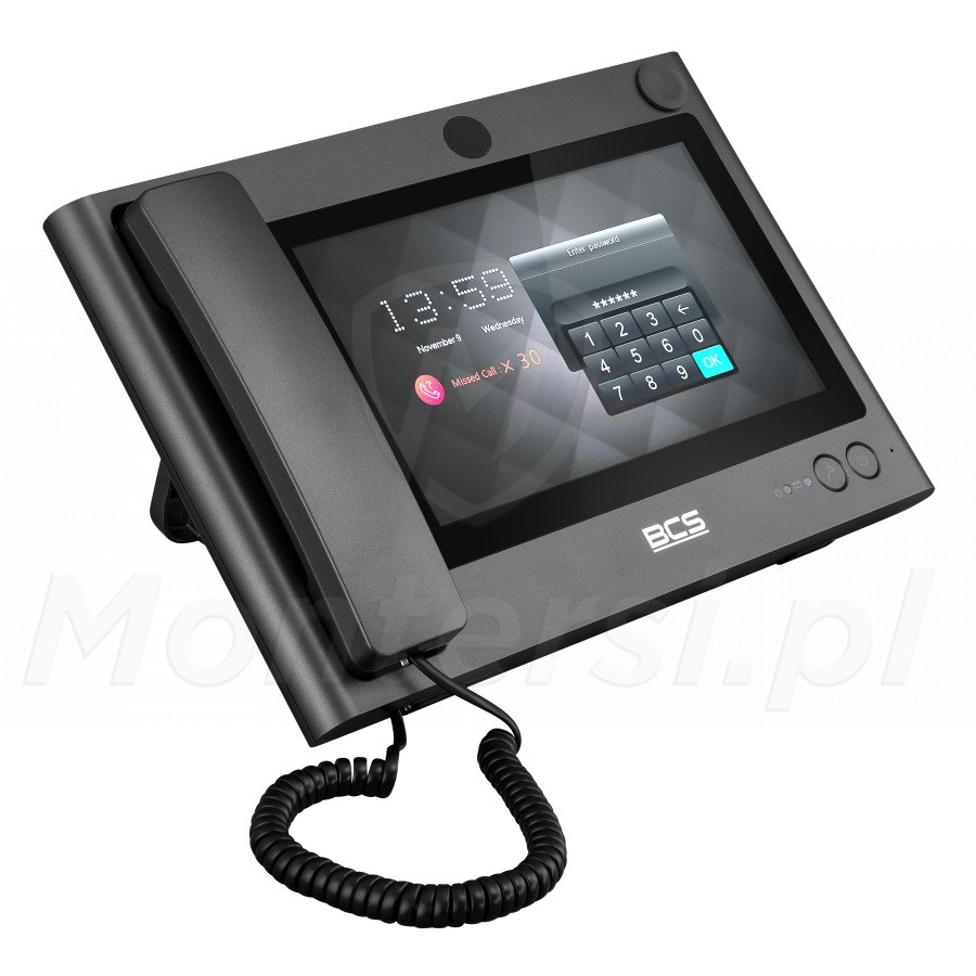 BCS-CP1 - Centrala portierska systemu wideodomofonu IP BCS